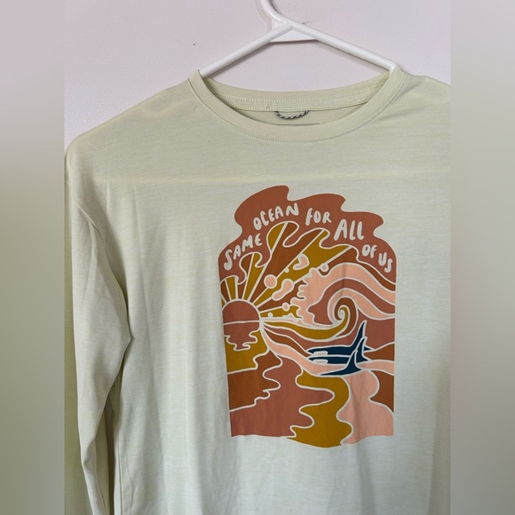 Patagonia Kids' Long-Sleeved Regenerative Organic Certified® T-Shirt Size L (12) - Picture 2 of 8